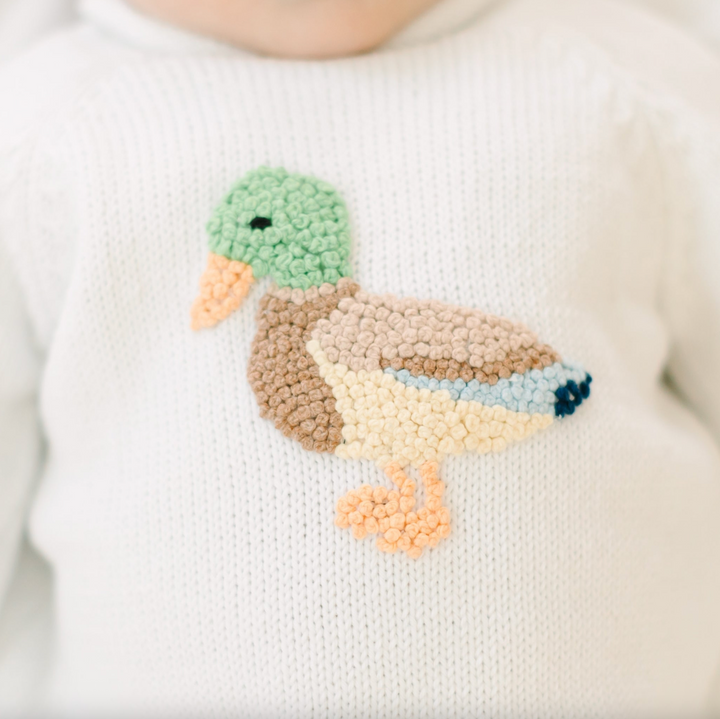 Mallard Moments Pullover Sweater - Magnolia Baby