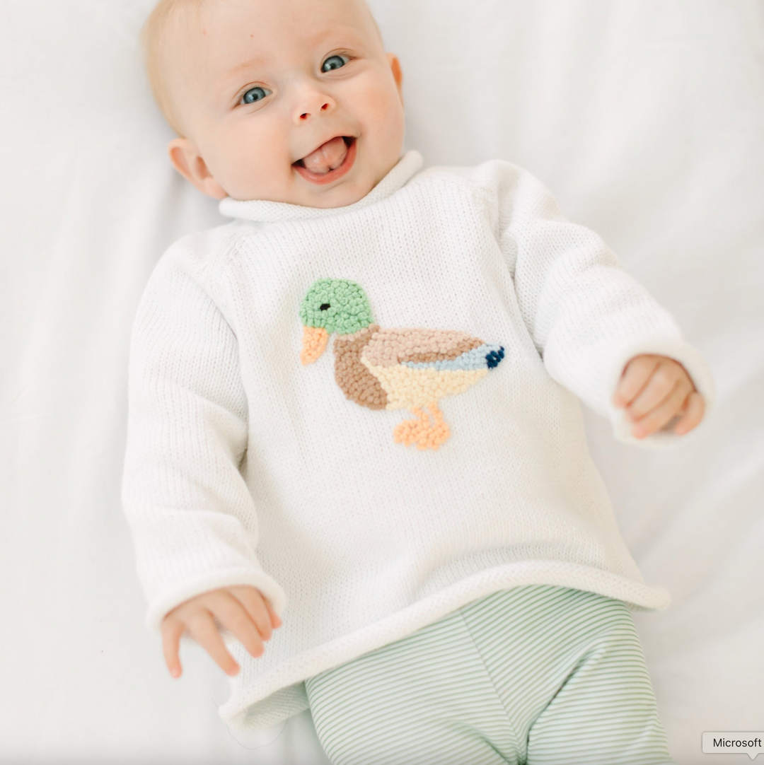 Mallard Moments Pullover Sweater - Magnolia Baby