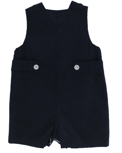 Navy Corduroy Jon Jon Shortall - Bailey Boys - 24M