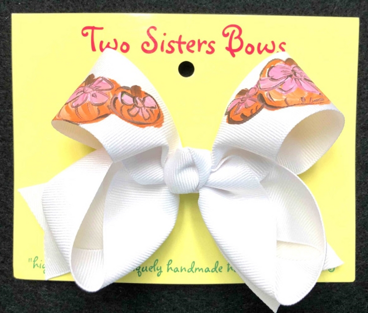 Halloween & Fall Hand Painted Bows - Two Sisters Bows