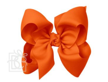 5.5" Orange Bow - Beyond Creations