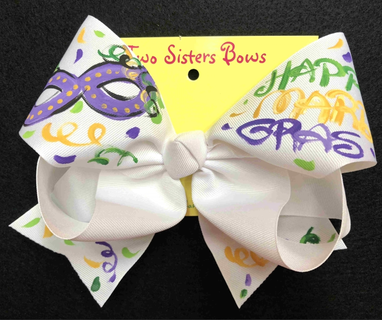 Two Sisters Bows - Mardi Gras Bows