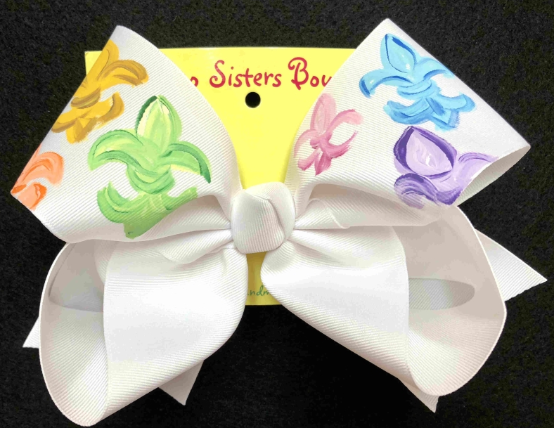 Two Sisters Bows - Mardi Gras Bows