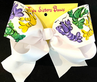 Two Sisters Bows - Mardi Gras Bows