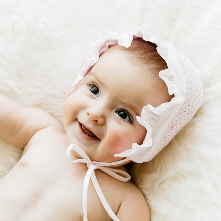 Girls Smocked Bonnet - Feltman Brothers