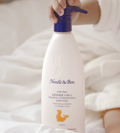 Kinder 3-In-1 Shampoo, Conditioner & Body Wash - Noodle & Boo