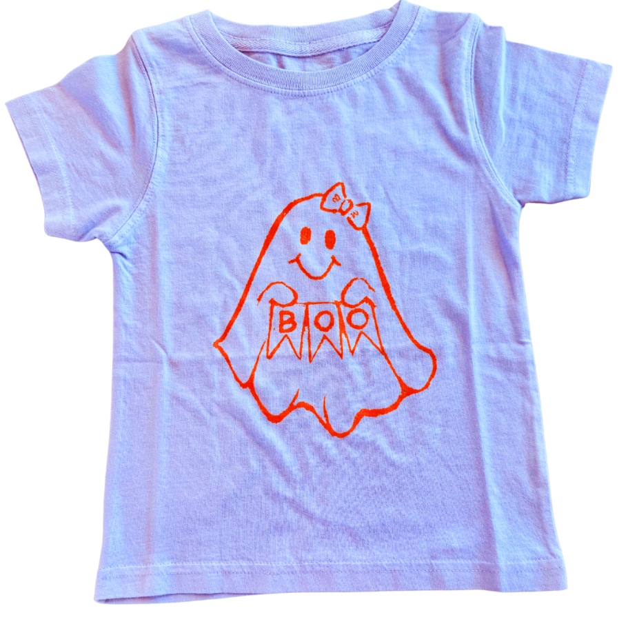 Blue Boo Tee - Mustard & Ketchup Kids