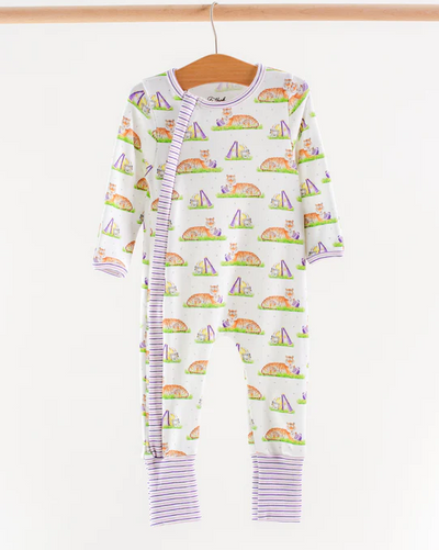 Mascot Mania in Louisiana Organic Cotton Kids Pajamas - Nola Tawk