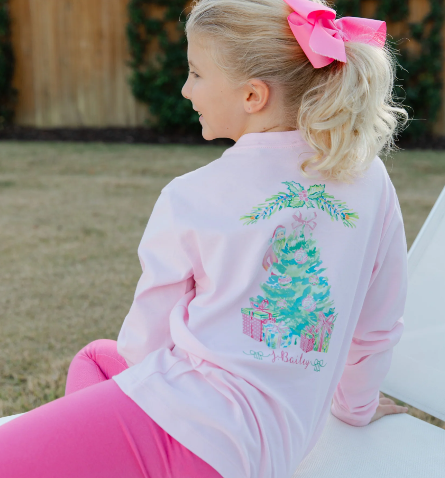 Pink Christmas Tree Tee - J. Bailey