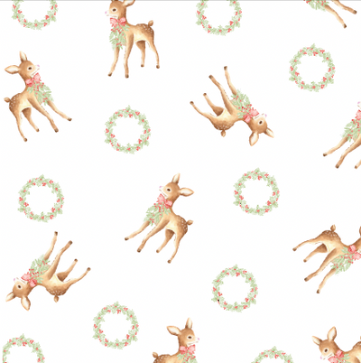 Christmas Deer Girls Bubble - Lullaby Set