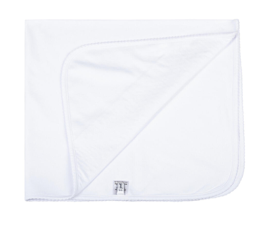 Smocked Cross Receiving Blanket - Magnolia Baby