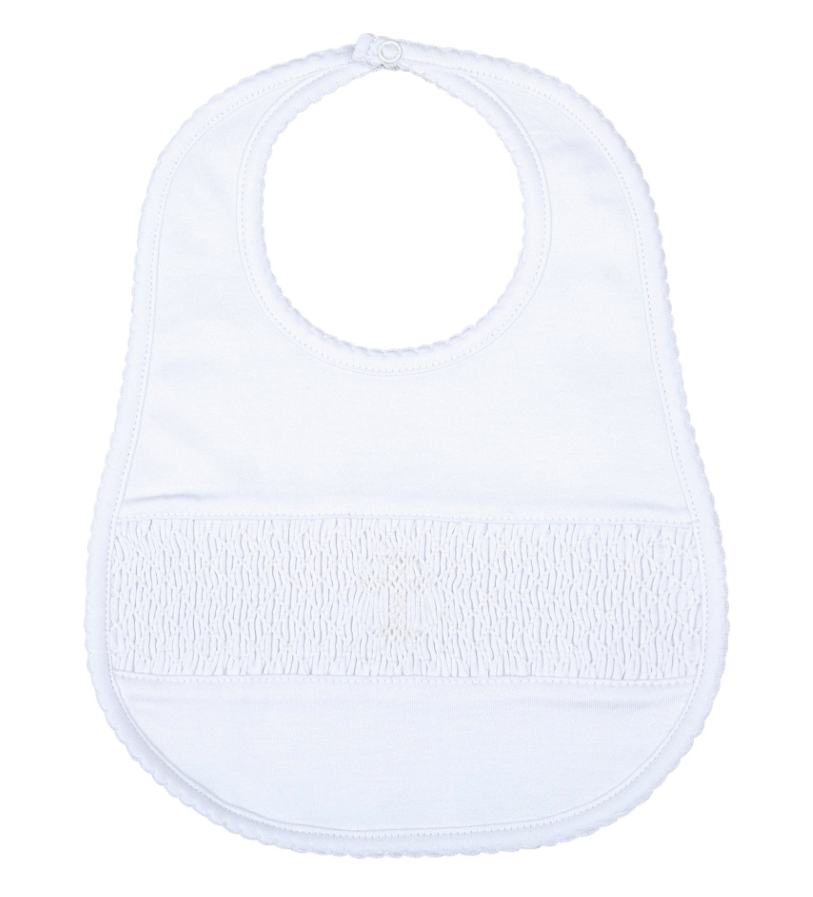 Smocked Cross Bibs - Magnolia Baby