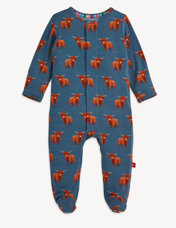 Highland Cow Footie - Magnetic Me