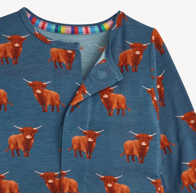 Highland Cow Footie - Magnetic Me
