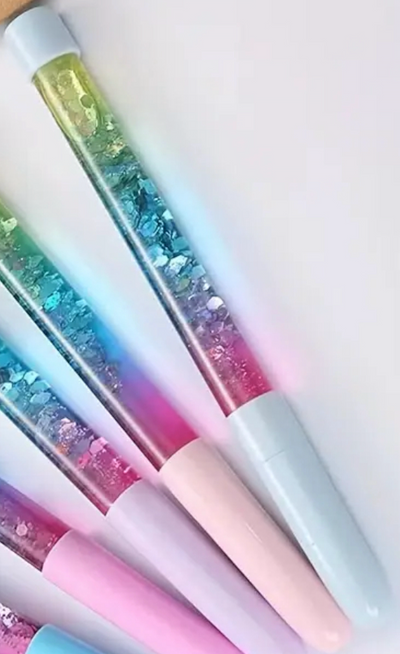 Rainbow Glitter Pens