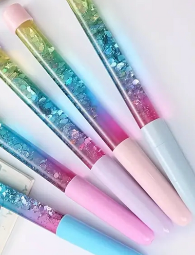 Rainbow Glitter Pens