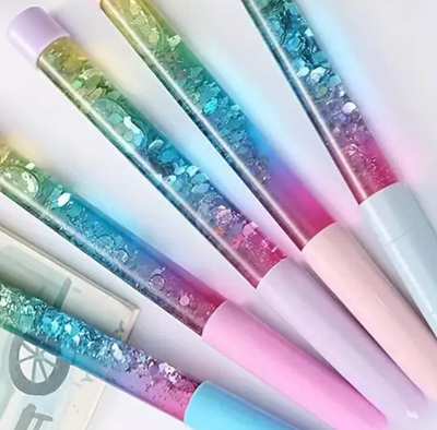 Rainbow Glitter Pens