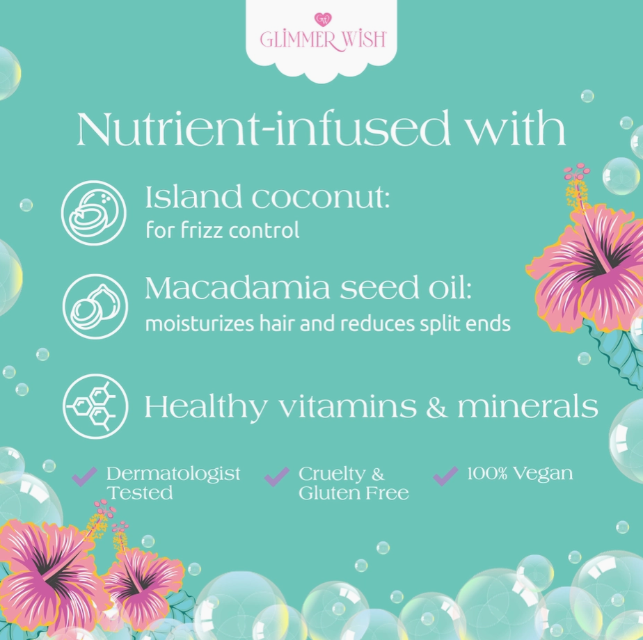 Mermaid Hair Detangler Mist - Glimmer Wish
