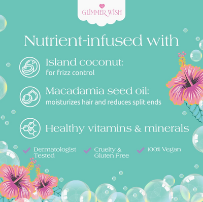 Mermaid Hair Detangler Mist - Glimmer Wish