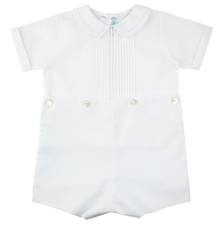 White Classic Bobby Suit - Feltman Brothers