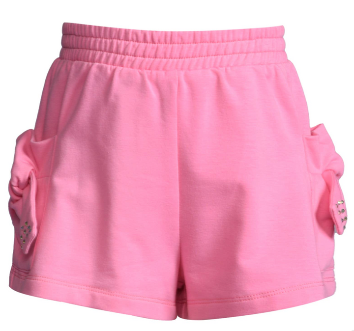 Pink Rhinestone Short Set - Hannah Banana