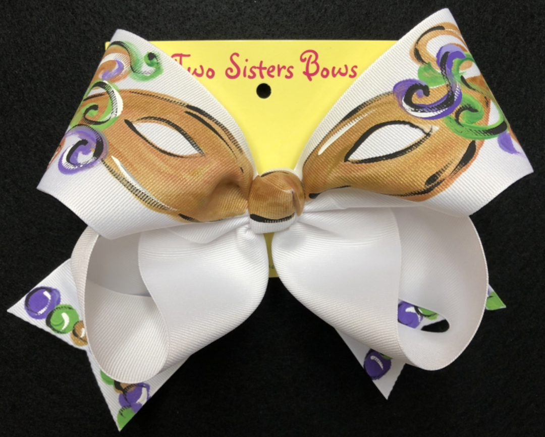 Two Sisters Bows - Mardi Gras Bows