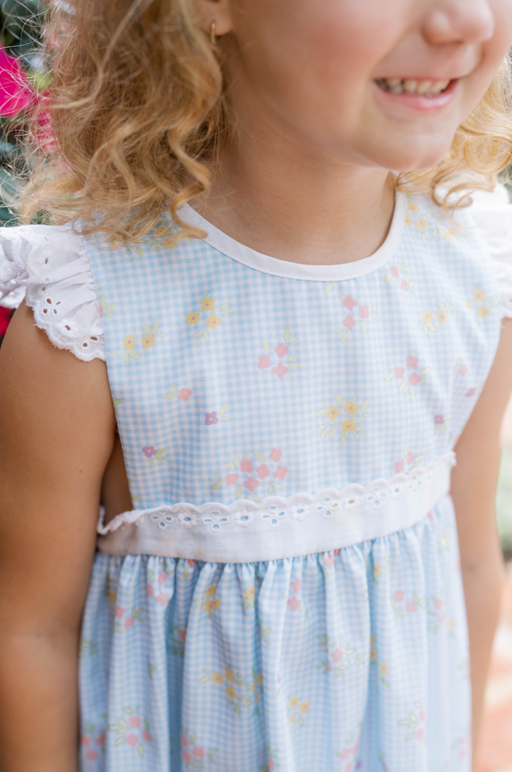 Spring Time Blooms Pinafore Dress - Lullaby Set