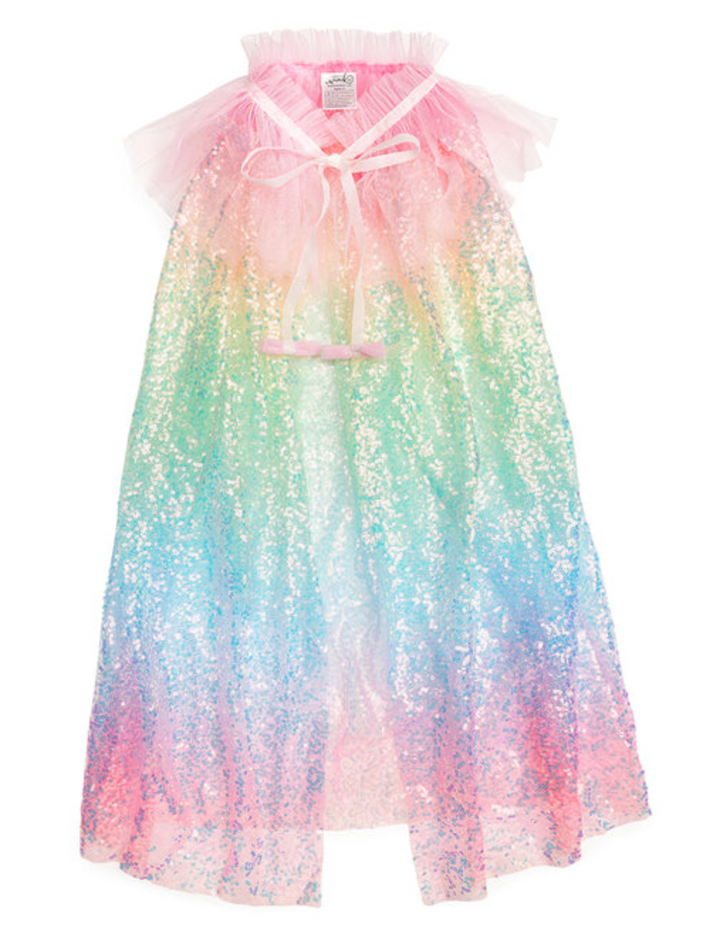 Rainbow Sequin Cape - Sweet Wink