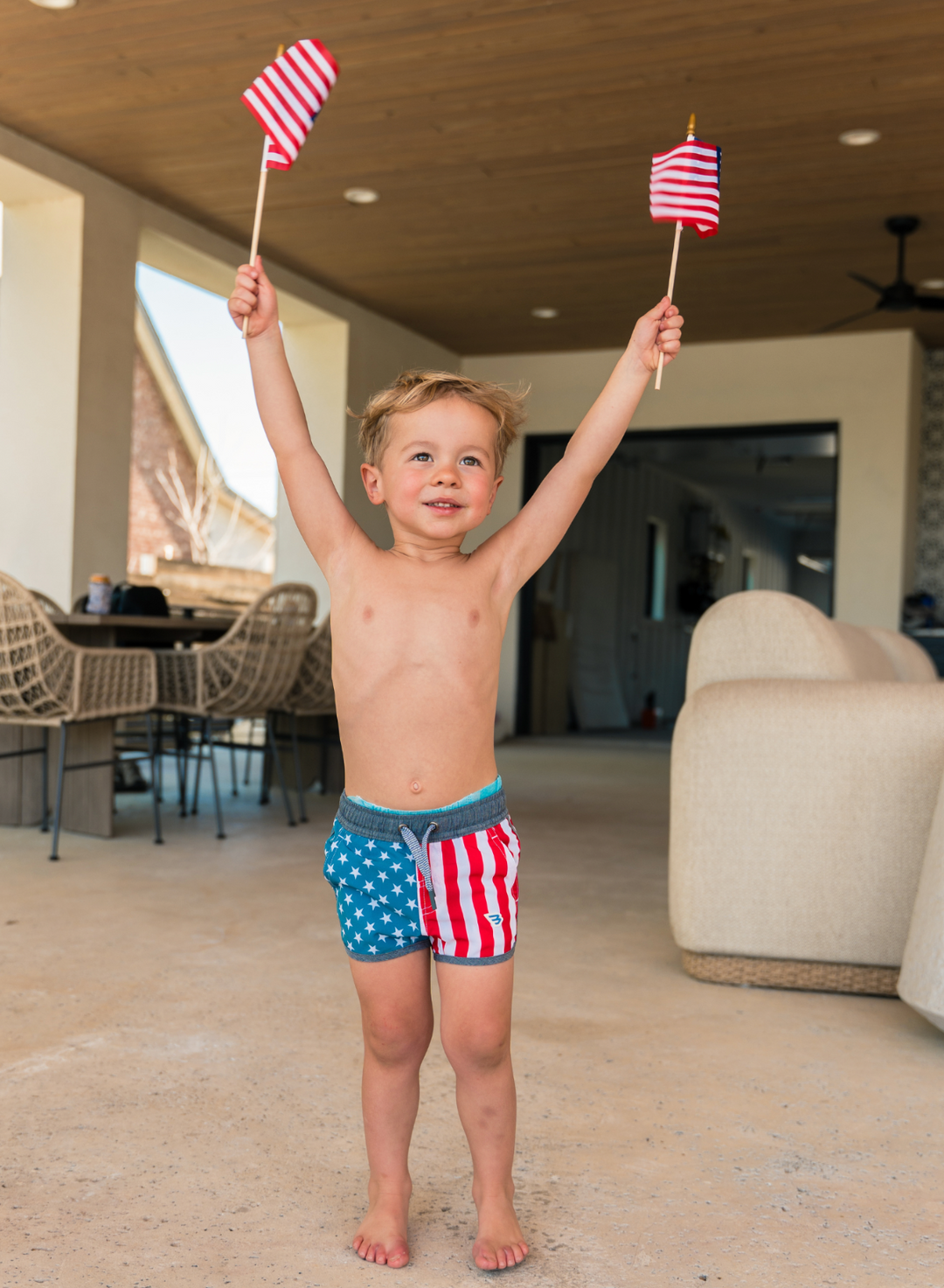 USA Swim Trunks - Burlebo