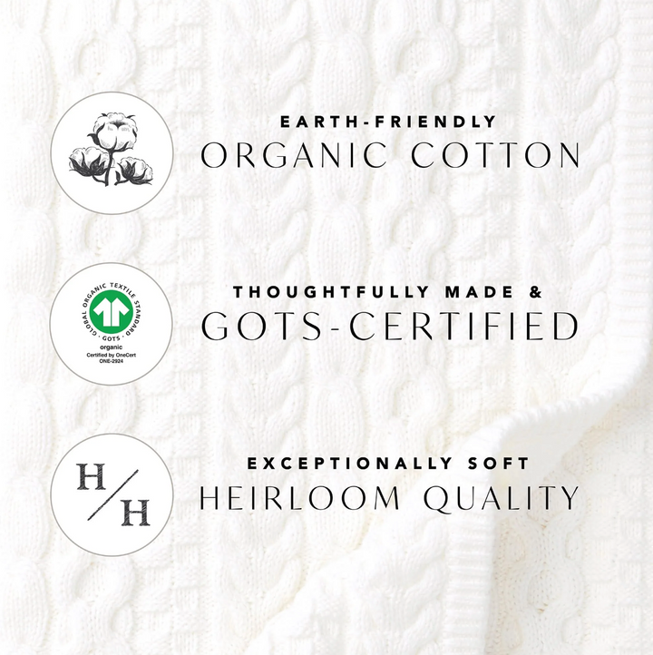 Organic Cable Knit Sweater Romper - Hope & Henry
