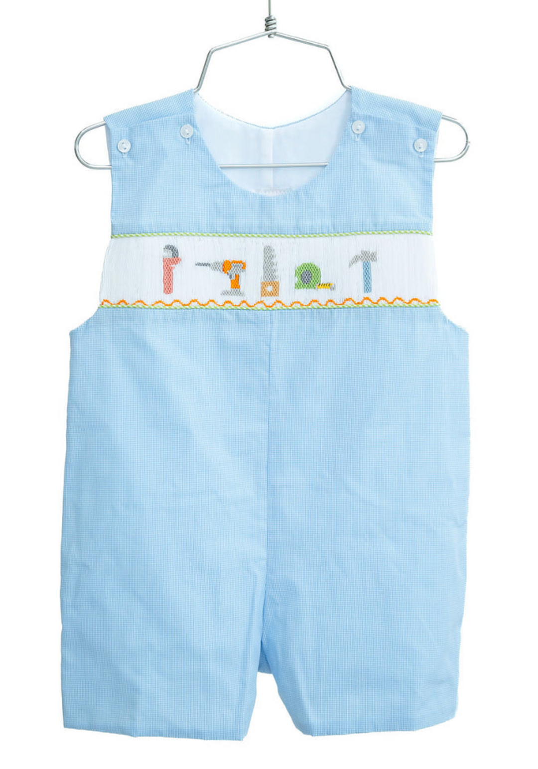 Smocked Tools Boys Jon Jon - Ruth & Ralph