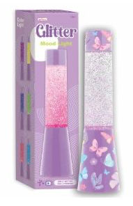 Tie-Due Butterfly Glitter Lamp