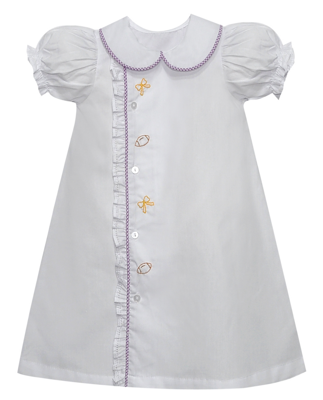 LSU Baby Hand Embroidered Day Gowns - Remember Nguyen