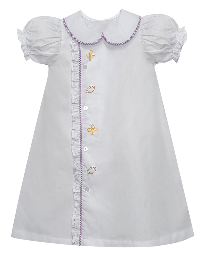 LSU Baby Hand Embroidered Day Gowns - Remember Nguyen