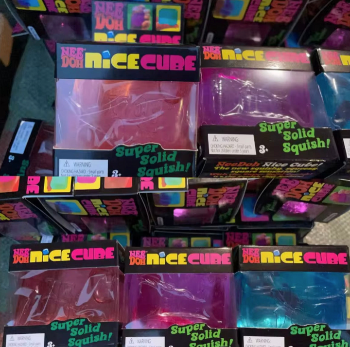 Purple, Pink & Blue Nice Cube Replica