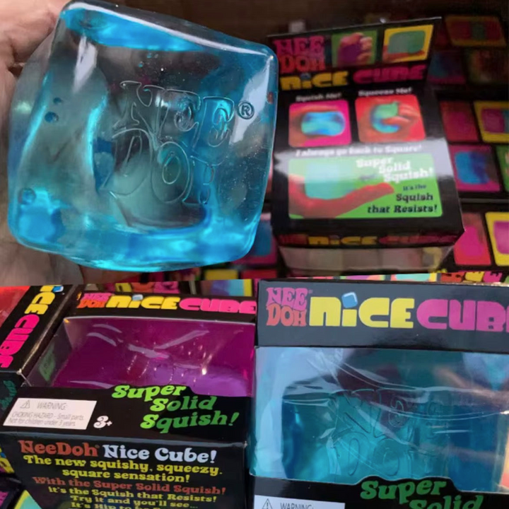 Purple, Pink & Blue Nice Cube Replica