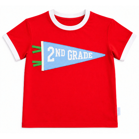 School Grade T-Shirts - Bits & Bows