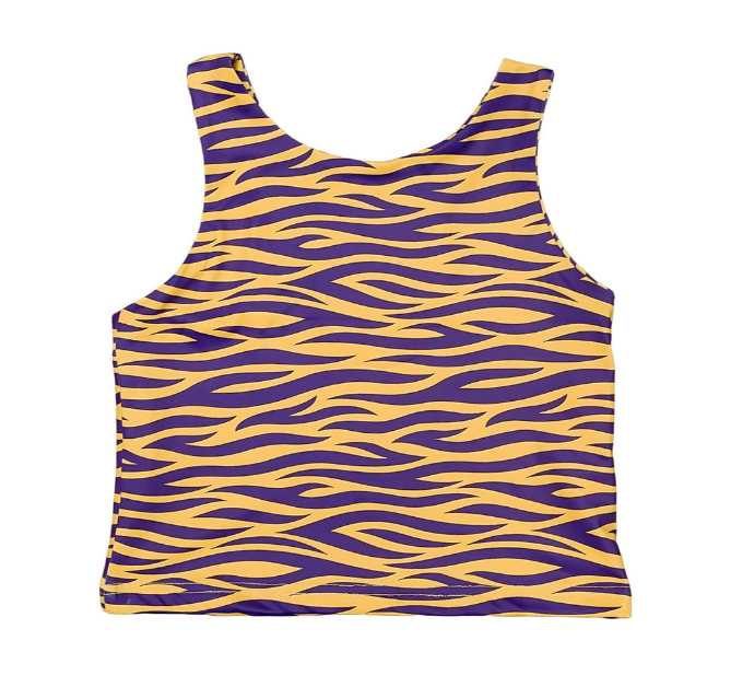 Tiger Stripe Active Skort Set - Belle Cher