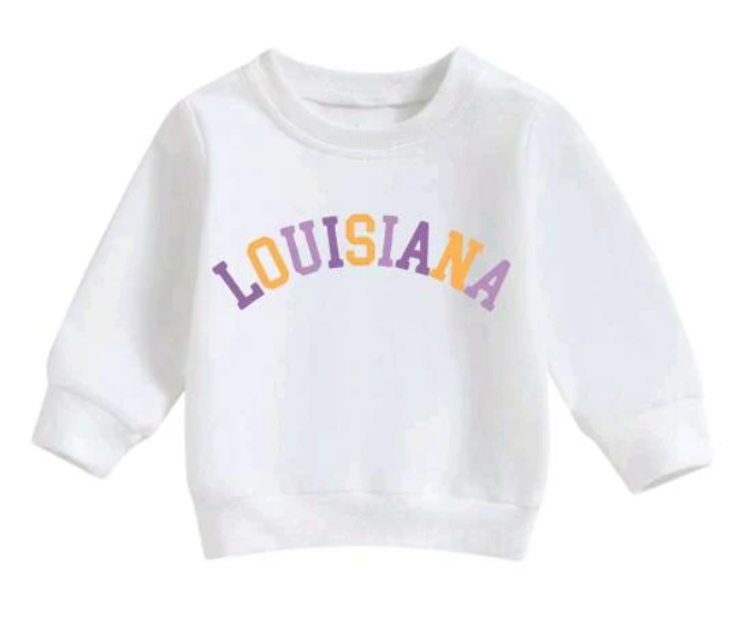 Louisiana Crewneck Pullover - Ntrl Co.