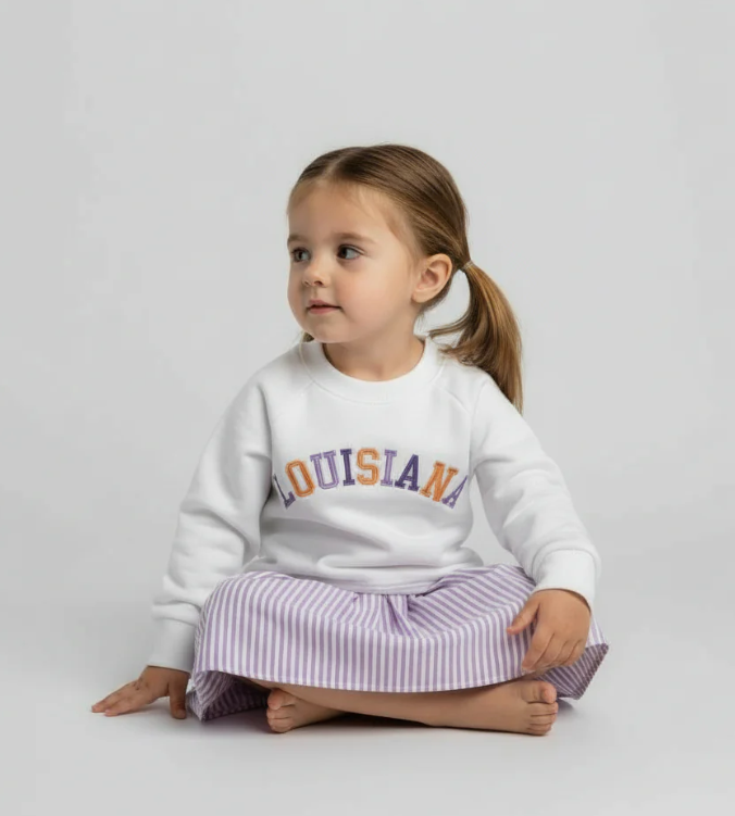 Louisiana Crewneck Pullover - Ntrl Co.