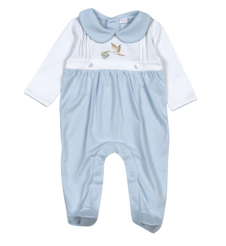 Welcome Baby Boy Footie - Baby Loren