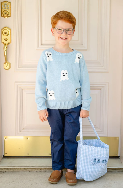 Blue Ghost Sweater - Ruth & Ralph