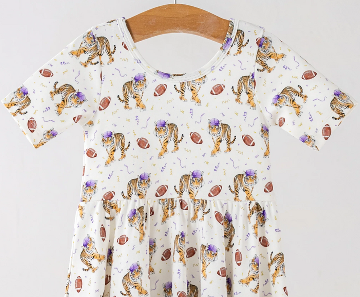 Kickoff in Louisiana Organic Cotton Dress - Nola Tawk