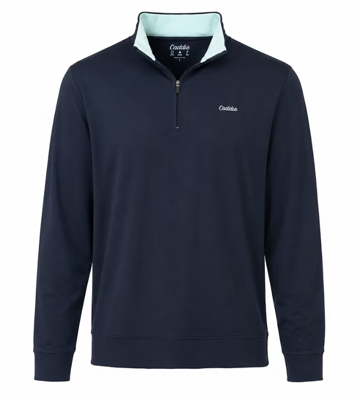 Youth Quater Zip Performance Pullover - Caddie