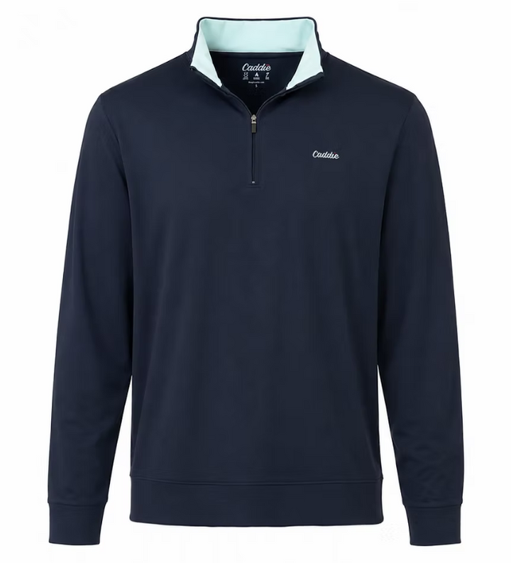 Youth Quater Zip Performance Pullover - Caddie