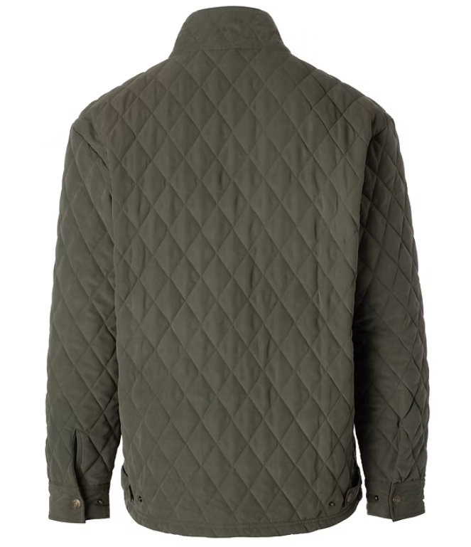 Green Quilted Jacket - Fieldstone