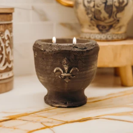 Classic Pottery Candle 20oz - Bourbon Royalty
