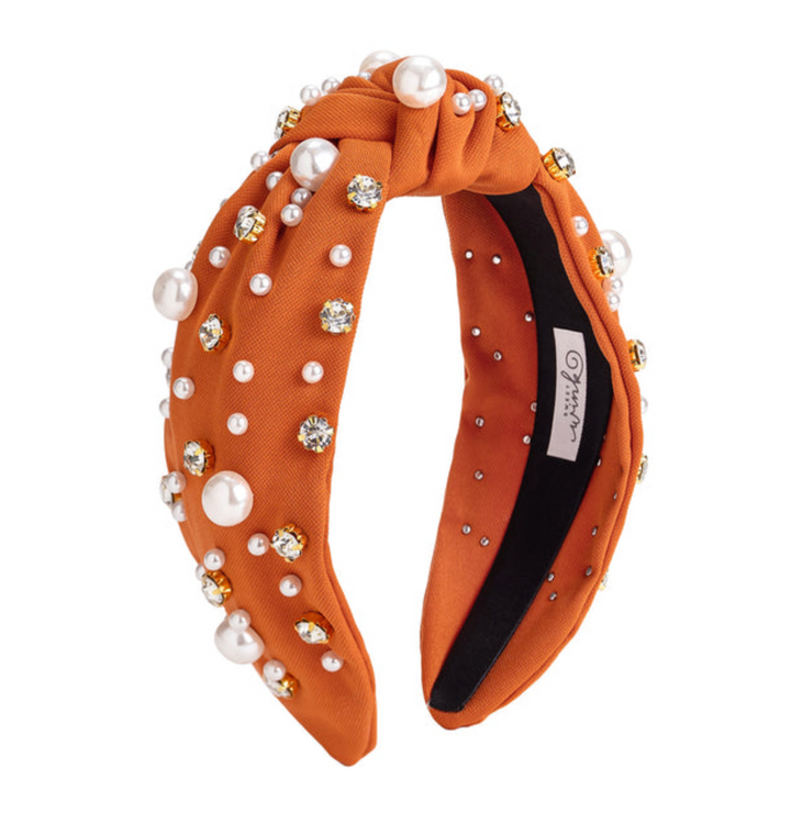 Spice Pearl Gemstone Headband - Sweet Wink