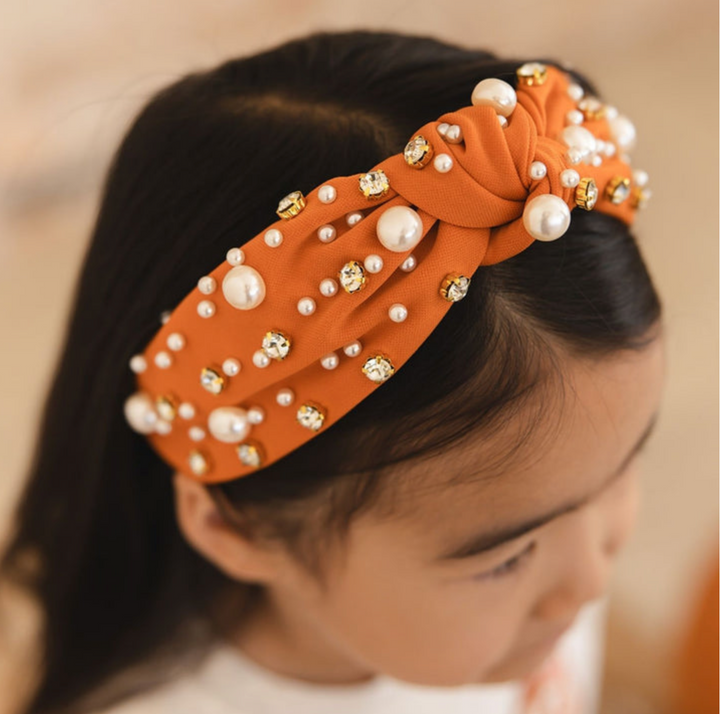 Spice Pearl Gemstone Headband - Sweet Wink