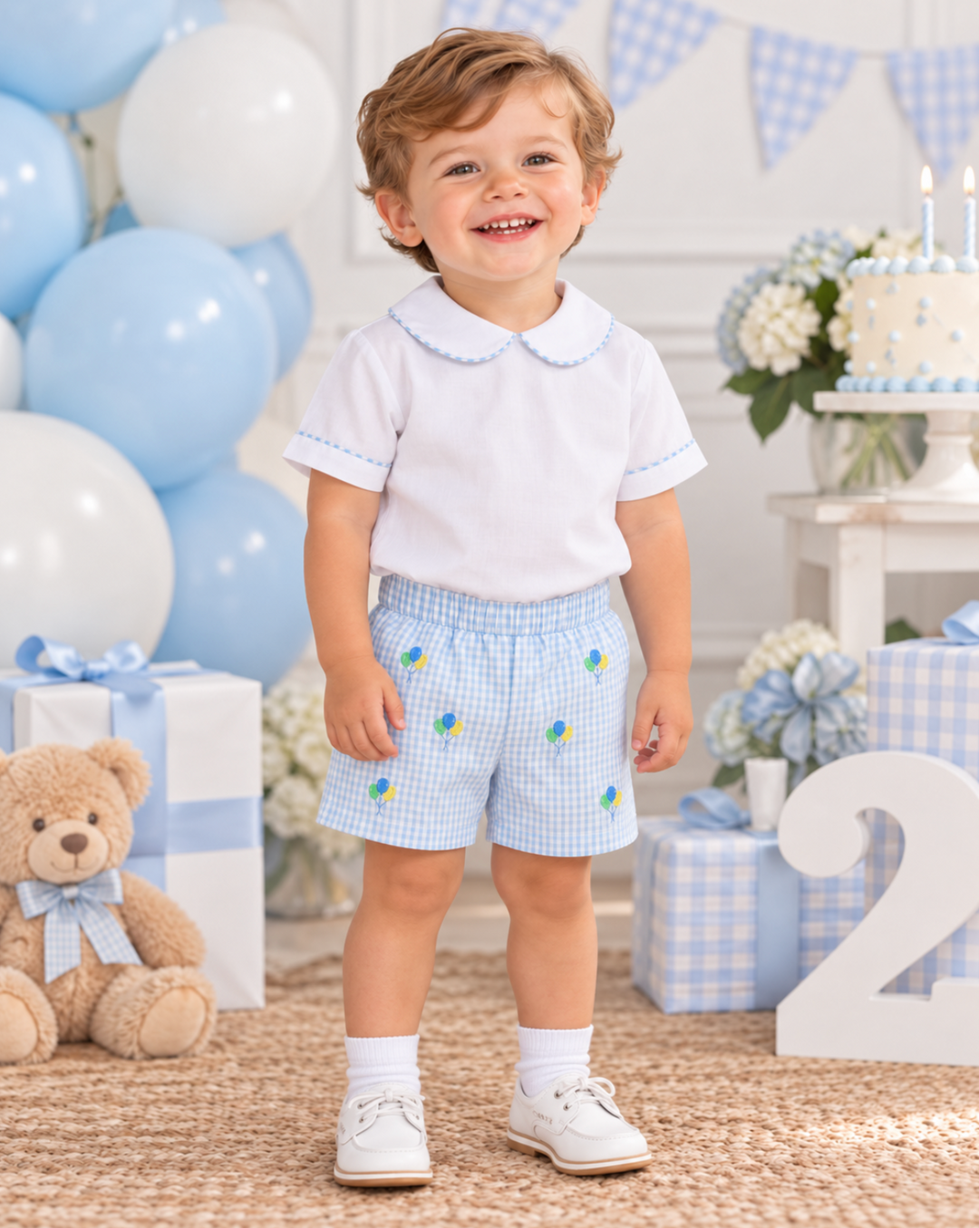 Boys Birthday Shorts - Zuccini Kids